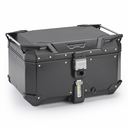 GIVI TREKKER OUTBACK EVO BLACK ALUMINIUM TOP CASE 58L in the group MOTORCYCLE / MC ACCESSERORIES / MOTORCYCLE LUGGAGE / Top Boxes at HanssonsMC (321-OBKEV58B)