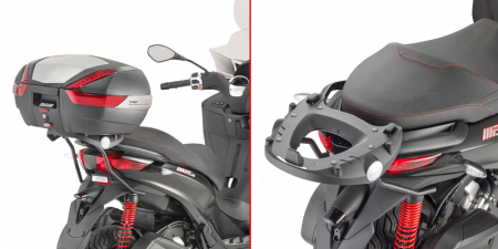 Givi Toppboxhllare MONOKEYPiaggio MP3 in the group MOTORCYCLE / MC ACCESSERORIES / MOTORCYCLE LUGGAGE / Mounts & Racks at HanssonsMC (322-SR5600)