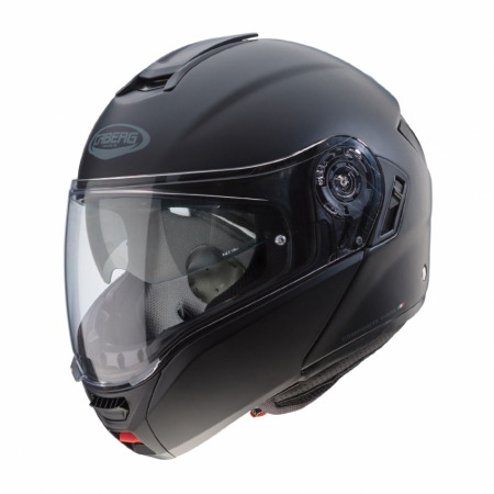 CABERG LEVO FLAT BLACK   in the group MOTORCYCLE / MOTORCYCLE HELMETS / Flip-Up Helmets at HanssonsMC (49-475-r-01)