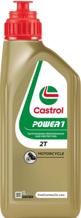 Castrol Power1 2T 1L in the group / / MOTORCYCLE Oils & Cleaning / Motorcycle Engine Oil at HanssonsMC (55-422-001)
