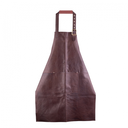 Leather Apron Brown  in the group HOME at HanssonsMC (7774426-cognac)