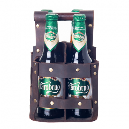 Beverage Carrier Brown  in the group HOME at HanssonsMC (78-10420-brun)