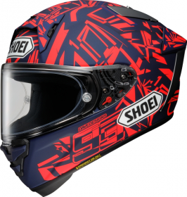SHOEI X-SPR PRO Marquez Dazzle TC-10 in the group MOTORCYCLE / MOTORCYCLE HELMETS / Full Face Helmets at HanssonsMC (11-18-902-r)