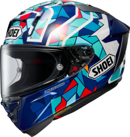 SHOEI X-SPR PRO Marquez Barcelona TC-10 in the group MOTORCYCLE / MOTORCYCLE HELMETS / Full Face Helmets at HanssonsMC (11-18-903-r)
