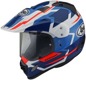 ARAI TOUR-X4 DEPART BLUE  in the group MOTORCYCLE / MOTORCYCLE HELMETS / Adventure Helmets at HanssonsMC (110-0207-r)
