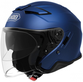 SHOEI J-CRUISE II Matt Blue Metallic in the group MOTORCYCLE / MOTORCYCLE HELMETS / Open Face Helmets at HanssonsMC (13-09-029-r)