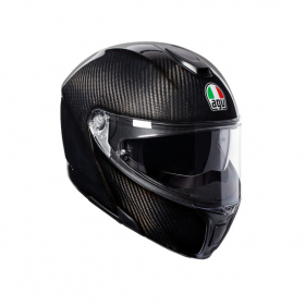 AGV Sportmodular Glossy Carbon  in the group MOTORCYCLE / MOTORCYCLE HELMETS / Flip-Up Helmets at HanssonsMC (201201A4IY002-r)