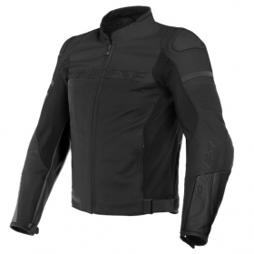 Dainese Agile Leather Jacket Matt Black  in the group MOTORCYCLE / MOTORCYCLE CLOTHING / MC Jackets at HanssonsMC (201533827-92C-r)
