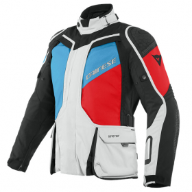 Dainese D Explorer 2 Gore-Tex Jacket Glacier Gray/Blue/Lava Red/Black  in the group MOTORCYCLE / MOTORCYCLE CLOTHING / MC Jackets at HanssonsMC (201593993-80C-r)