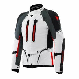 DAINESE SUPER ADVENTURE ABSOLUTESHELL JACKET GLACIER-GREY/IRON-GATE/RED