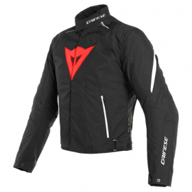 Dainese Laguna Seca 3 D Dry Jacket Black/Lava Red/White  in the group MOTORCYCLE / MOTORCYCLE CLOTHING / MC Jackets at HanssonsMC (201654614-A77-r)
