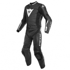Dainese Avro D-Air 2Pcs Suit Black/White  in the group MOTORCYCLE / MOTORCYCLE CLOTHING / Motorcycle Clothing With Airbag at HanssonsMC (201D10025-948-r)