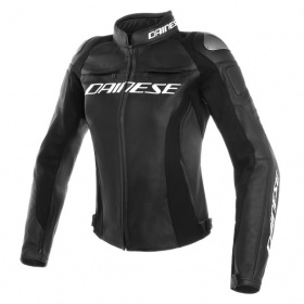 Dainese Racing 3 Lady Leather Jacket Black  in the group MOTORCYCLE / MOTORCYCLE CLOTHING / MC Womens Clothing at HanssonsMC (202533788-691-r)