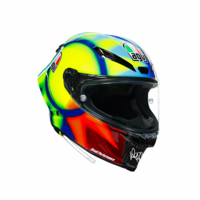 AGV PISTA GP RR  SOLELUNA 2021 in the group MOTORCYCLE / HELMETS / Full Face Helmets at HanssonsMC (2118356002-010-r)