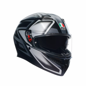 AGV K3  COMPOUND MATT BLACK/GREY