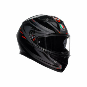 AGV K3  SYTH BLACK/RED in the group MOTORCYCLE / HELMETS / Full Face Helmets at HanssonsMC (2118381001-021-r)