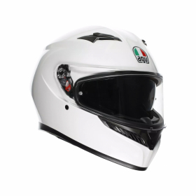 AGV K3  MONO WHITE in the group MOTORCYCLE / HELMETS / Full Face Helmets at HanssonsMC (2118381001-022-r)