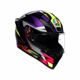 AGV K1 S  FASTLAP BLACK/PURPLE/PINK