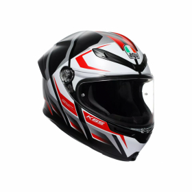 AGV K6 S  KARVE MATT BLACK/WHITE/RED