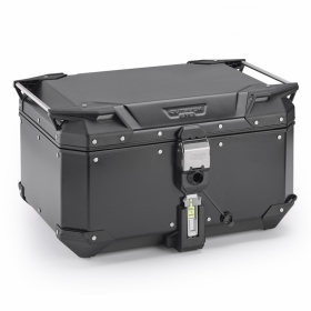 GIVI TREKKER OUTBACK EVO BLACK ALUMINIUM TOP CASE 58L