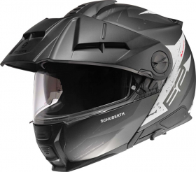Schuberth E2 Helmet Explorer Flat Anthracite in the group MOTORCYCLE / MOTORCYCLE HELMETS / Adventure Helmets at HanssonsMC (51-2316-r)