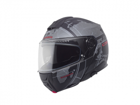 Schuberth C5 Globe svart in the group MOTORCYCLE / HELMETS / Modular Helmets at HanssonsMC (51-2505-r)