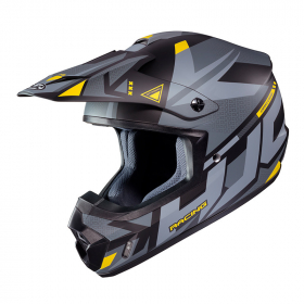HJC CS-MX II Madax Grey/Black/Yellow MC53SF  in the group MX / MX HELMETS / Motorcross Helmets at HanssonsMC (630-199932-r)