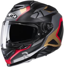 HJC RPHA 71 Hapel Black/Grey/Red MC1SF in the group MOTORCYCLE / MOTORCYCLE HELMETS / Full Face Helmets at HanssonsMC (630-23020-r)