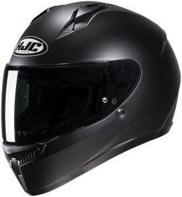 HJC C10 Flat Black in the group MOTORCYCLE / MOTORCYCLE HELMETS / Full Face Helmets at HanssonsMC (630-23106-r)