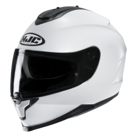 HJC C70N Pearl White in the group MOTORCYCLE / MOTORCYCLE HELMETS / Full Face Helmets at HanssonsMC (630-24086-r)