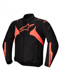Alpinestars T-Jaws v4 Waterproof Jacket Black/Red Fluo