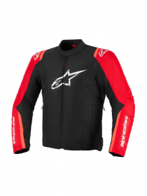 Alpinestars T-SPS v2 Waterproof Jacket Black/Red Fluo