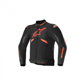 Alpinestars T-GP R v3 Drystar Jacket Black/Red Fluo/White