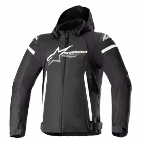 Alpinestars Zaca Waterproof Textile Jacket Black/White