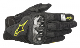 Alpinestars SMX-1 Air v2 Glove Black/Fluogul