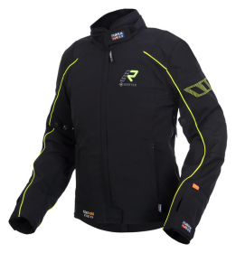 RUKKA COMFORINA Jacka Black/Fluo Yellow in the group MOTORCYCLE / MOTORCYCLE CLOTHING / MC Womens Clothing at HanssonsMC (698-24057-r)