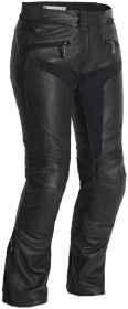 Jofama Leather Pants Tengil Lady Black Kort in the group MOTORCYCLE / MOTORCYCLE CLOTHING / MC Womens Clothing at HanssonsMC (710-6745300-r)
