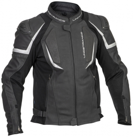 Lindstrands Sanden Leather Jacket Black/Silver in the group MOTORCYCLE / MOTORCYCLE CLOTHING / MC Jackets at HanssonsMC (720-23020100-r)