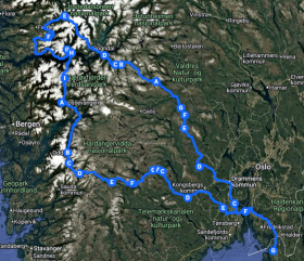 Hanssons MC 4-Day Spring Tour in Norway 14–17 May