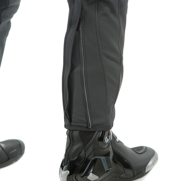 HanssonsMC | DAINESE PONY 3 LEATHER PANTS BLACK | MC Pants