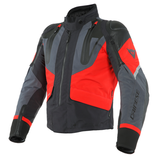 Dainese Sport Master Gore-Tex Jacket Black/Lava Red/Ebony Size 60