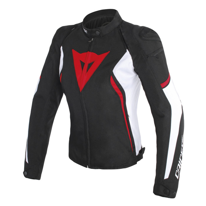 Dainese Jacket Women's Motorcycle Dainese Avro D2 Tex Lady Black White Size 42 