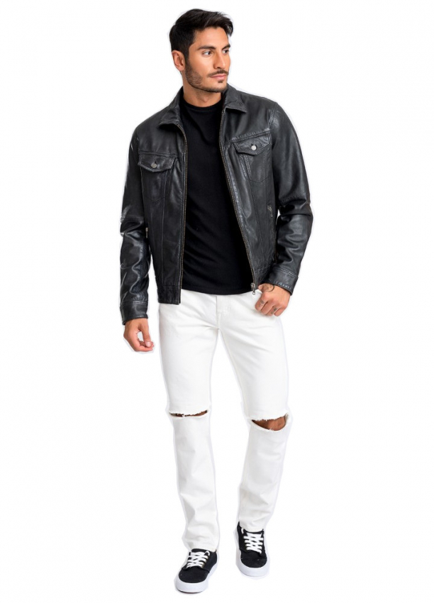Jofama Emil Leather Jacket Lamb Black Size 52 Jofama Emil Leather Jacket Lamb Black Size 52