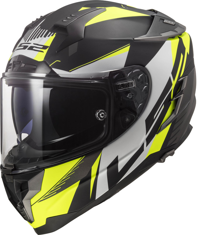 LS2 FF327 Challenger Squadron Flat Fluo 