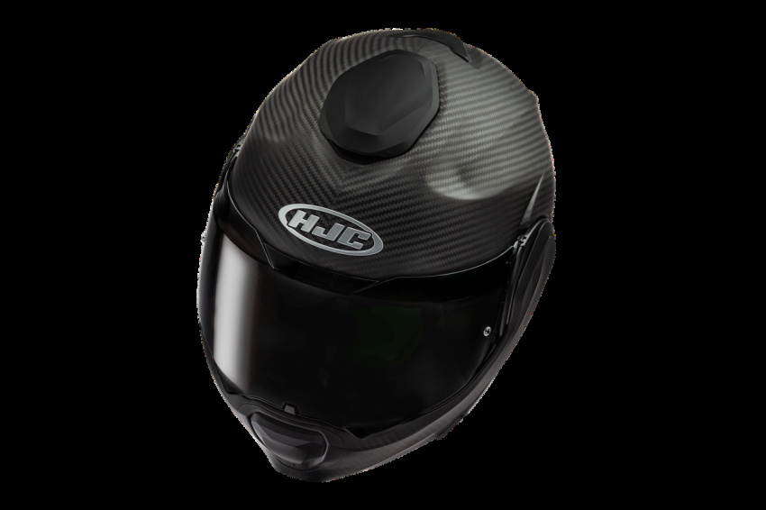 HJC F100 CARBON matte black Helmet