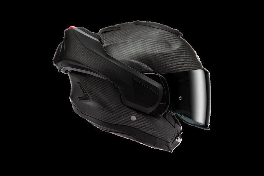 HJC F100 CARBON matte black Helmet