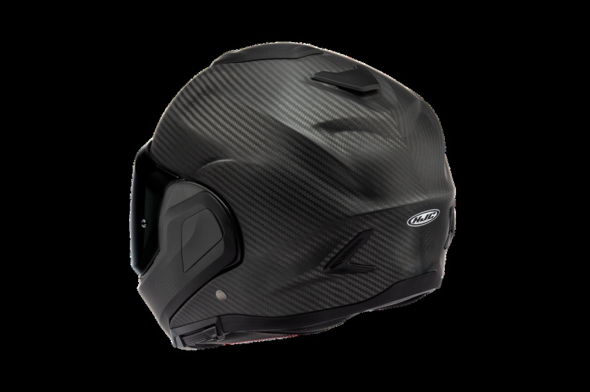 HJC F100 CARBON matte black Helmet