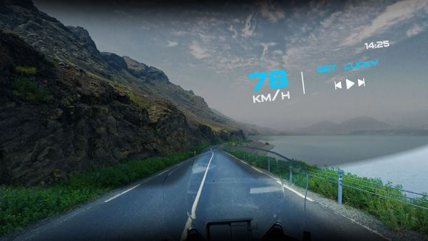 SHOEI HUD