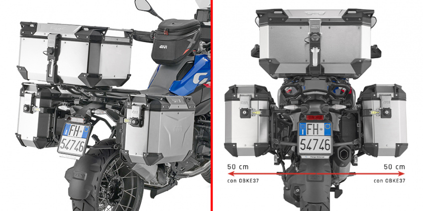 GIVI PLO-CAM Monokey� Cam-Side PANNIER HOLDER BMW R1300 GS