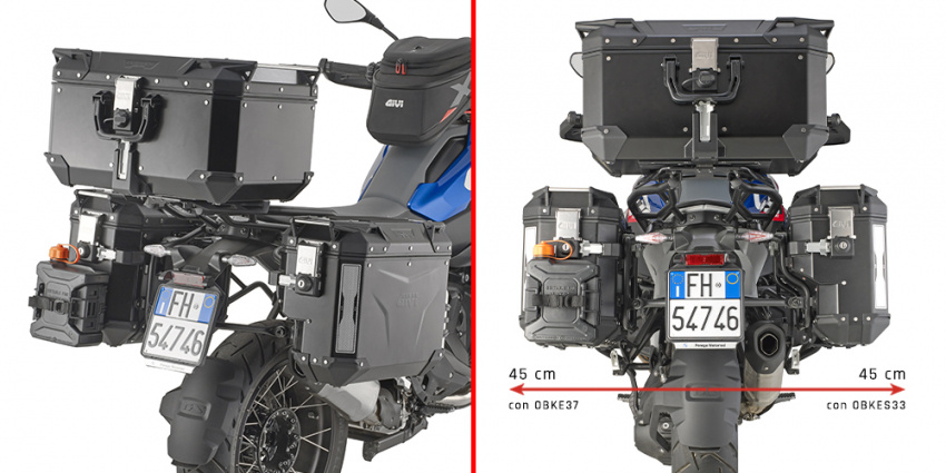 GIVI PLOS-CAM Monokey� Cam-Side PANNIER HOLDER BMW R1300 GS